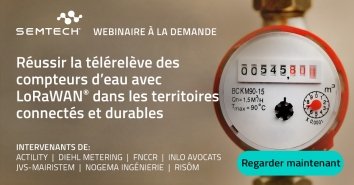 Réussir la télérelève des compteurs d'eau avec LoRaWAN